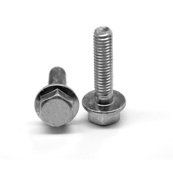 Asmc Industrial Grade 8, Hex Flange Bolt, Zinc Yellow Steel, 2-3/4 in L, 150 PK 0000-221539-150 - main